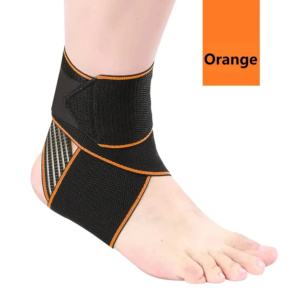 Professional Elastic Ankle Support Brace Sports Strain Wraps Bandages Weave Ankle Protector for Fitness Running Basketball - Image 11