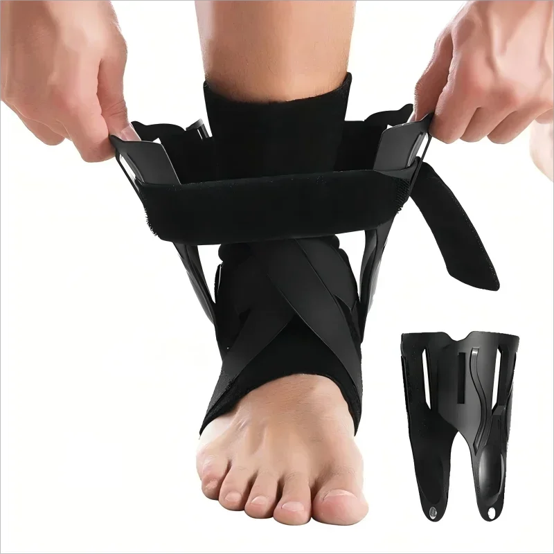 1/2PCS Ankle Brace for Sprained Ankle Support with Side Stabilizers for Men Women Ankle Splint Stabilizer Recovery Tendonitis - Image 2