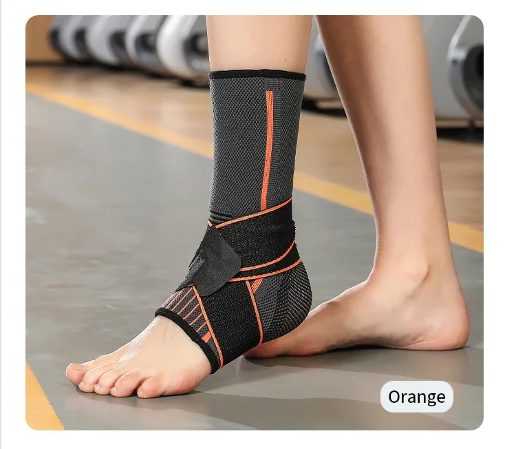 Adjustable Elastic Ankle Brace Compression Sleeve Foot Support Stabilizer for Plantar Fasciitis Achilles Tendonitis Sports Sock - Image 6
