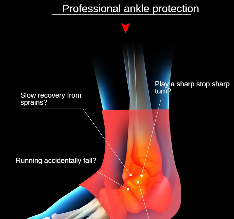 Adjustable Elastic Ankle Brace Compression Sleeve Foot Support Stabilizer for Plantar Fasciitis Achilles Tendonitis Sports Sock - Image 11