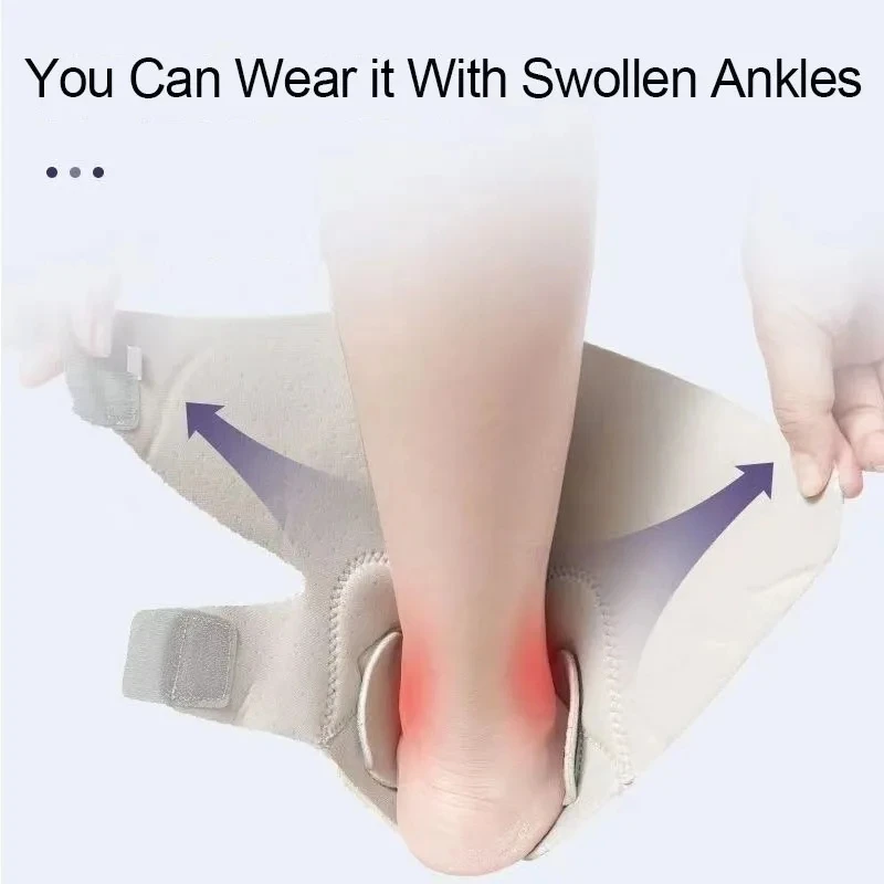 1PCS Adjustable Sports Ankle Compression Support-Ankle Sprained Brace Joint Protector-for Cycling Running Basketball Soccer - Image 3